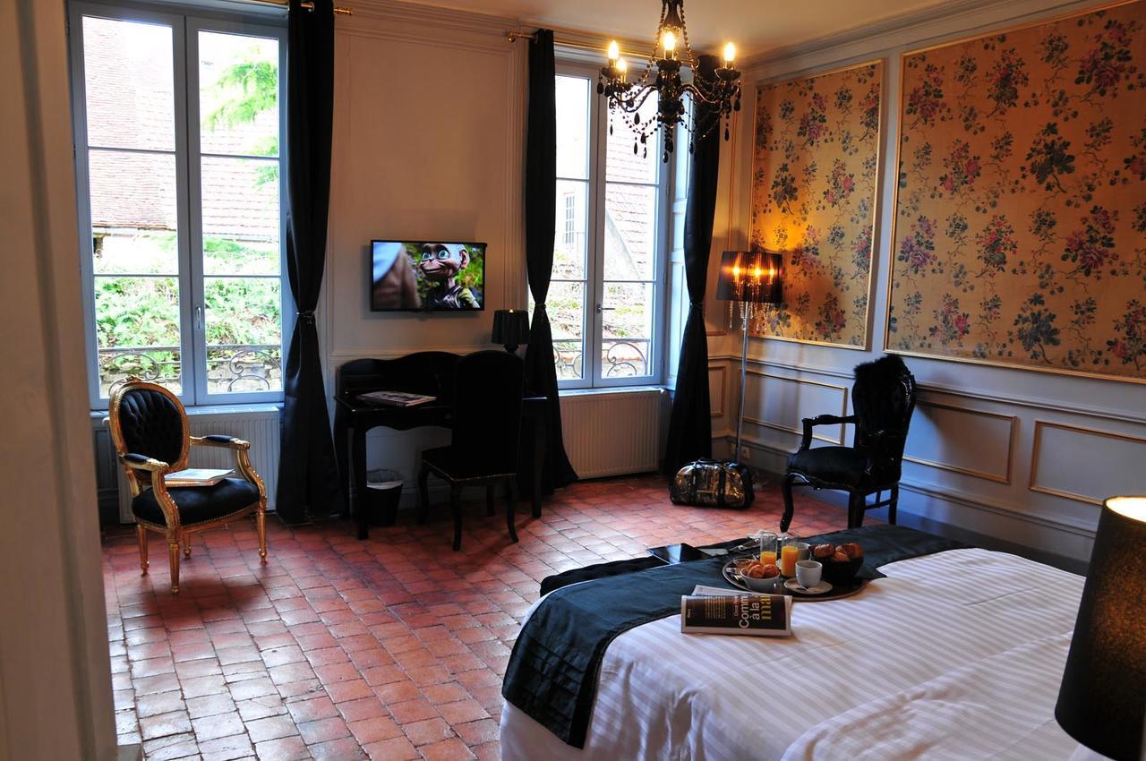Les Glycines Vezelay Hotel Exterior foto